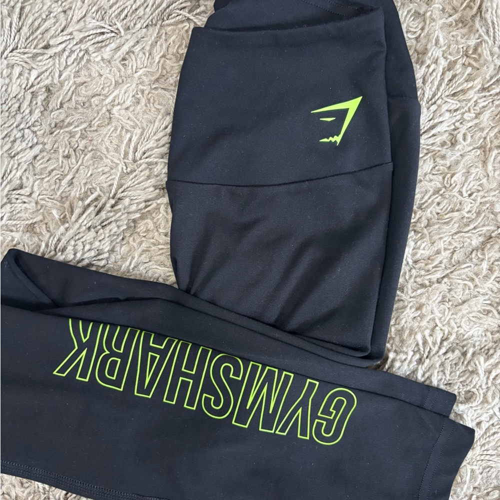Gymshark Black Leggings Athletic Fit